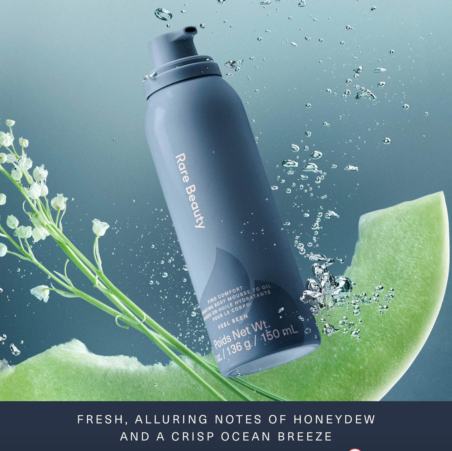 Rare Beauty by Selena Gomez  Find Comfort: Feel Seen Hydrating Body Mousse to Oil