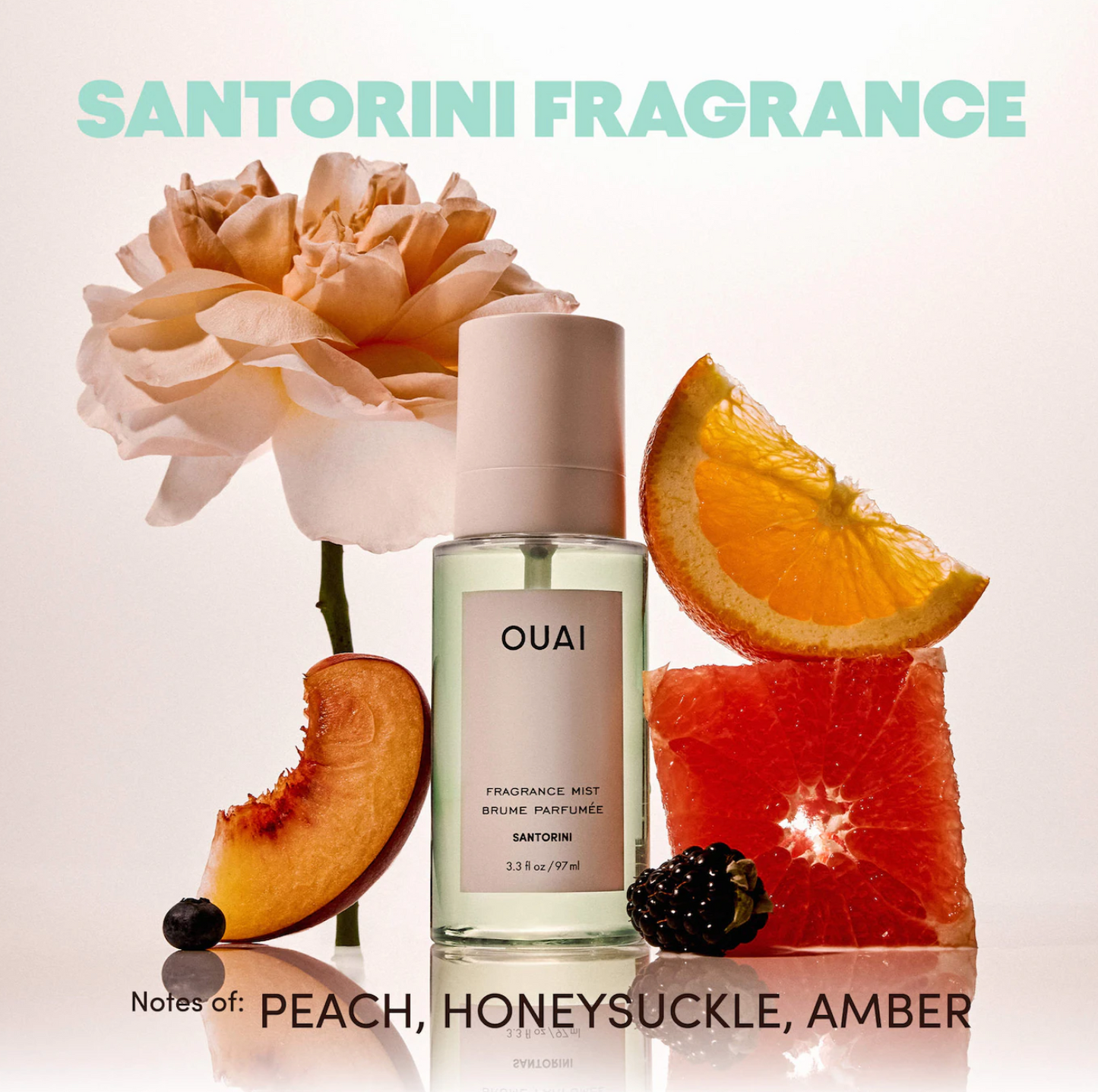OUAI  Mini St. Barts, Ibiza, Santorini & Melrose Hair & Body Mist Set
