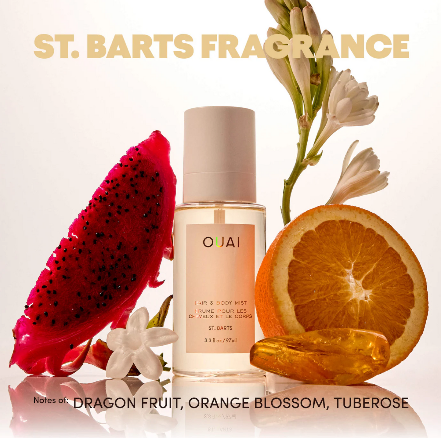 OUAI  Mini St. Barts, Ibiza, Santorini & Melrose Hair & Body Mist Set