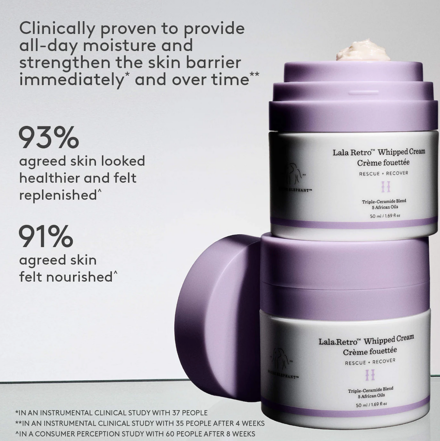 Drunk Elephant  Lala Retro™ Nourishing Whipped Refillable Moisturizer
