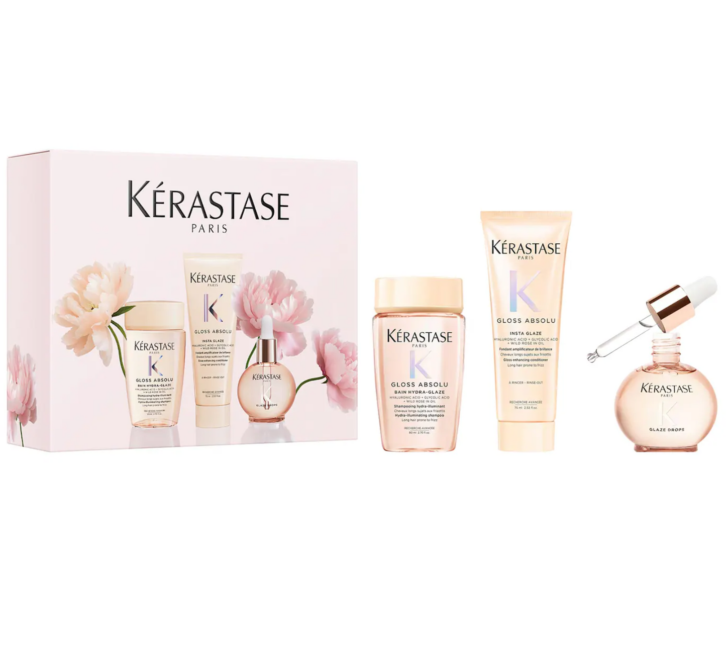 Kérastase  Gloss Absolu Anti-Frizz Hair Essentials Gift Set