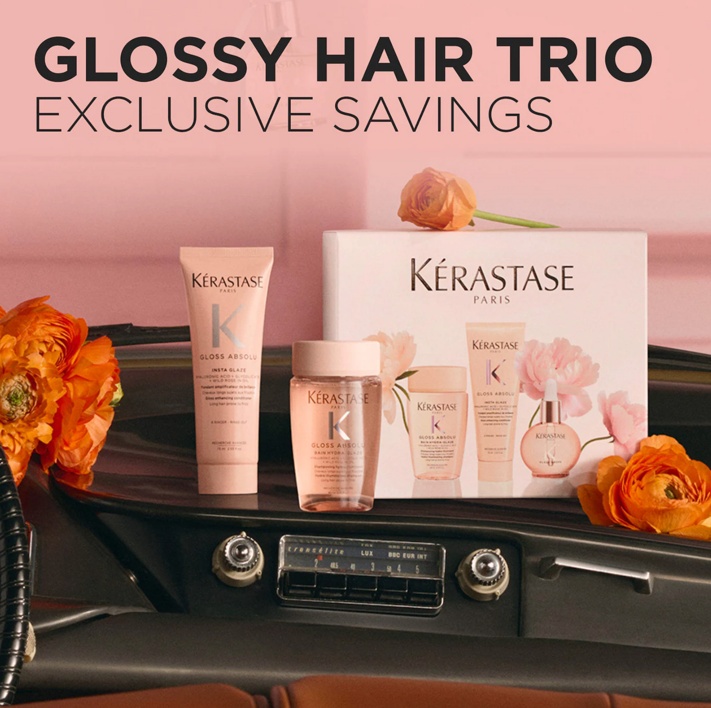 Kérastase  Gloss Absolu Anti-Frizz Hair Essentials Gift Set