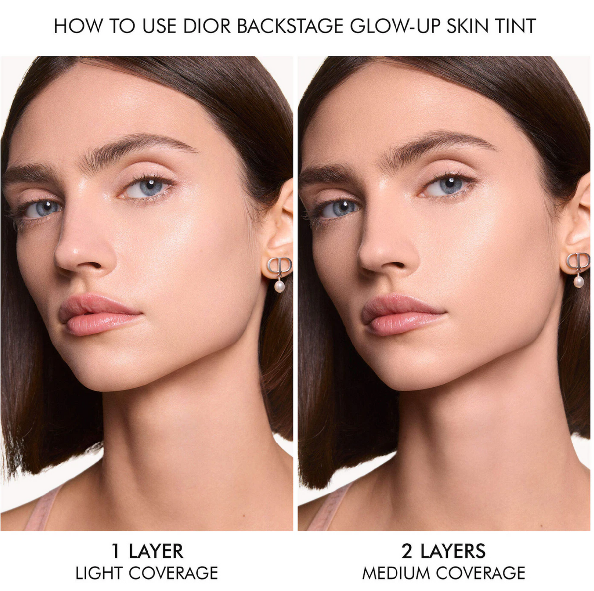 DIOR  Backstage Glow-Up Skin Tint Hydrating Tinted Moisturizer SPF 20