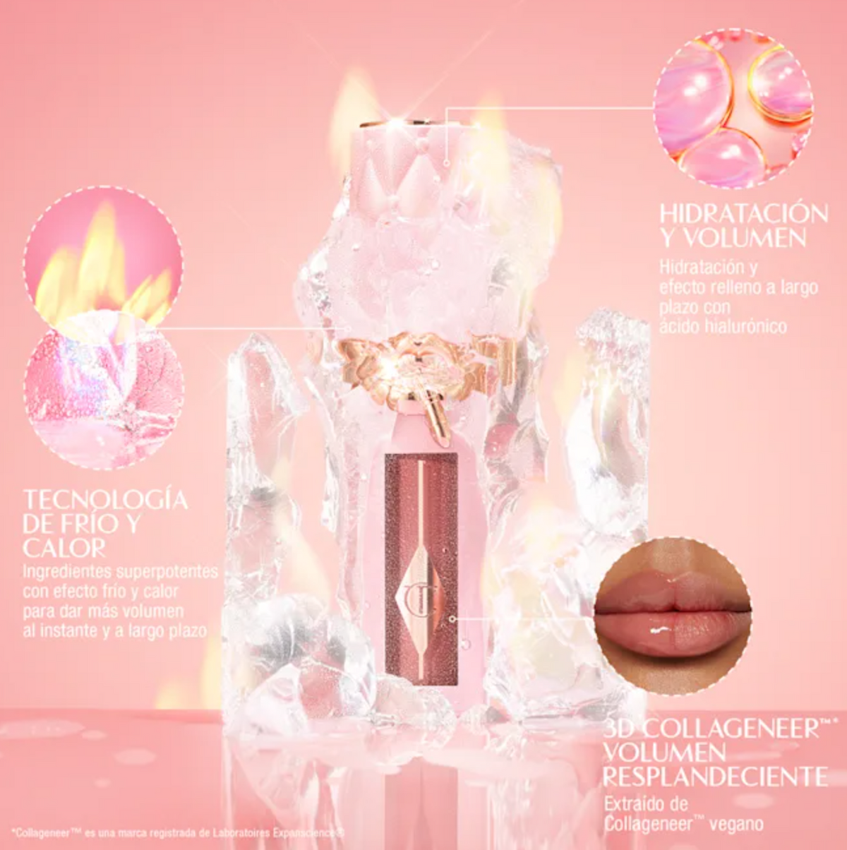 PILLOW TALK PLUMPGASM LIP KIT PILLOW TALK MEDIUM MINI Charlotte Tilbury