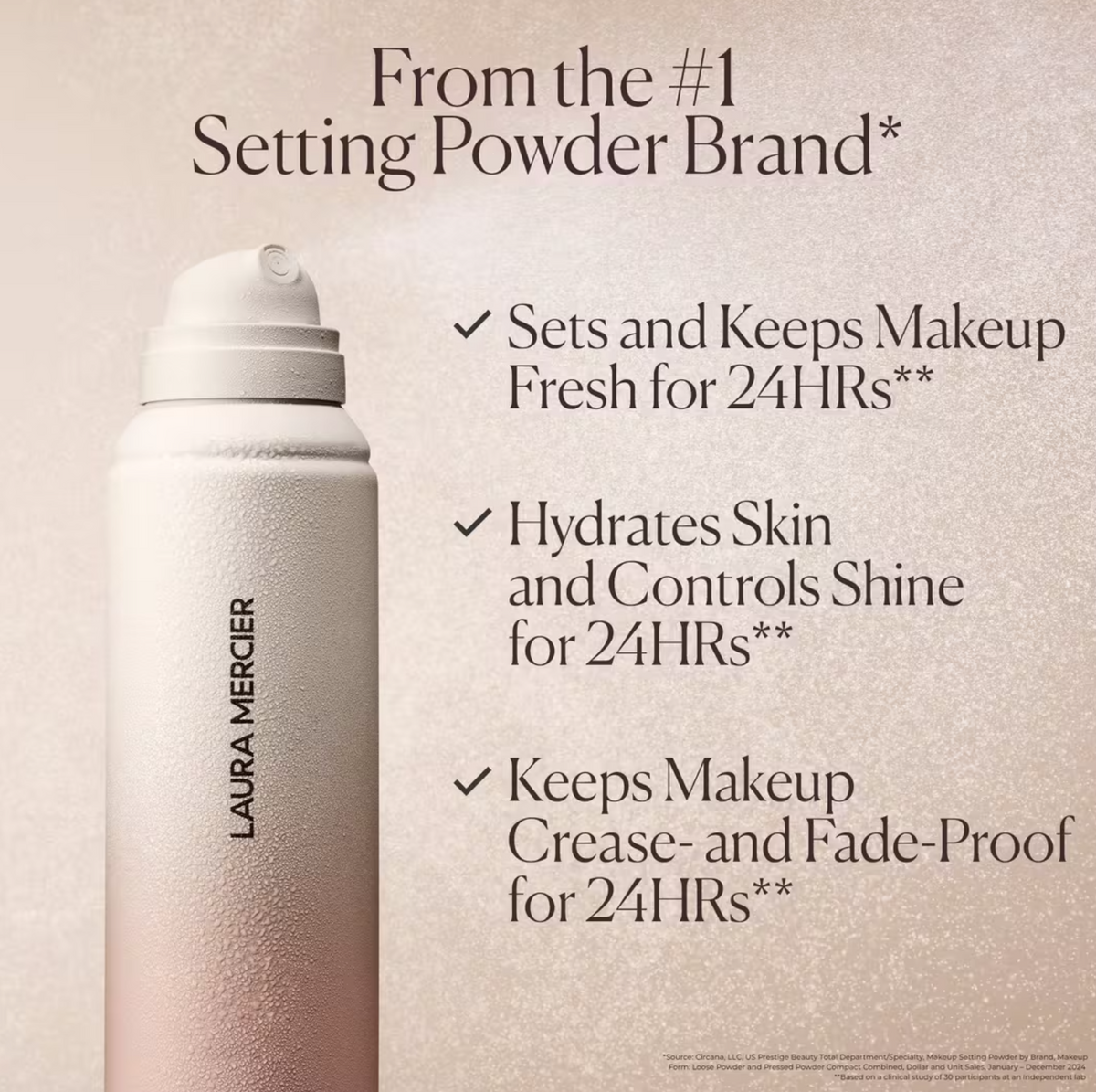 Ultra-Blur 24HR Hydrating Setting Spray with Hyaluronic Acid & Niacinamide