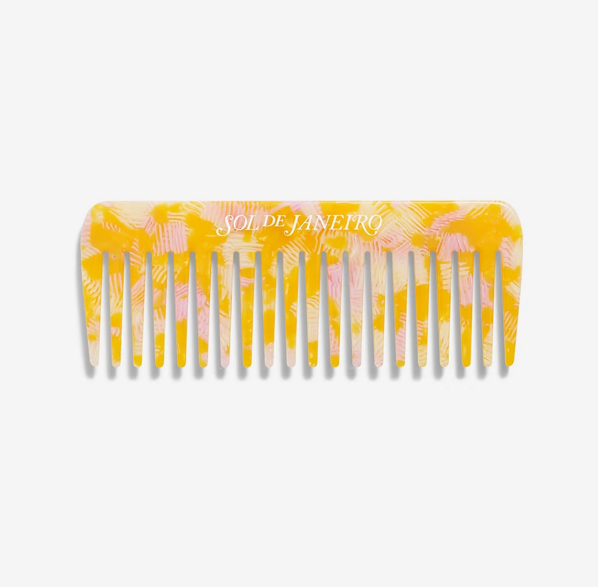 SOL YELLOW WIDE TOOTH COMB | ONLINE EXCLUSIVE, LIMITED EDITION