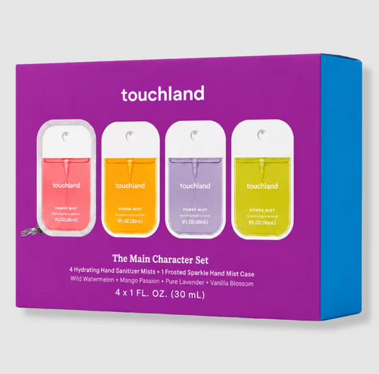 Special Edition Main Character Hand Sanitizer 4-Pack + Case