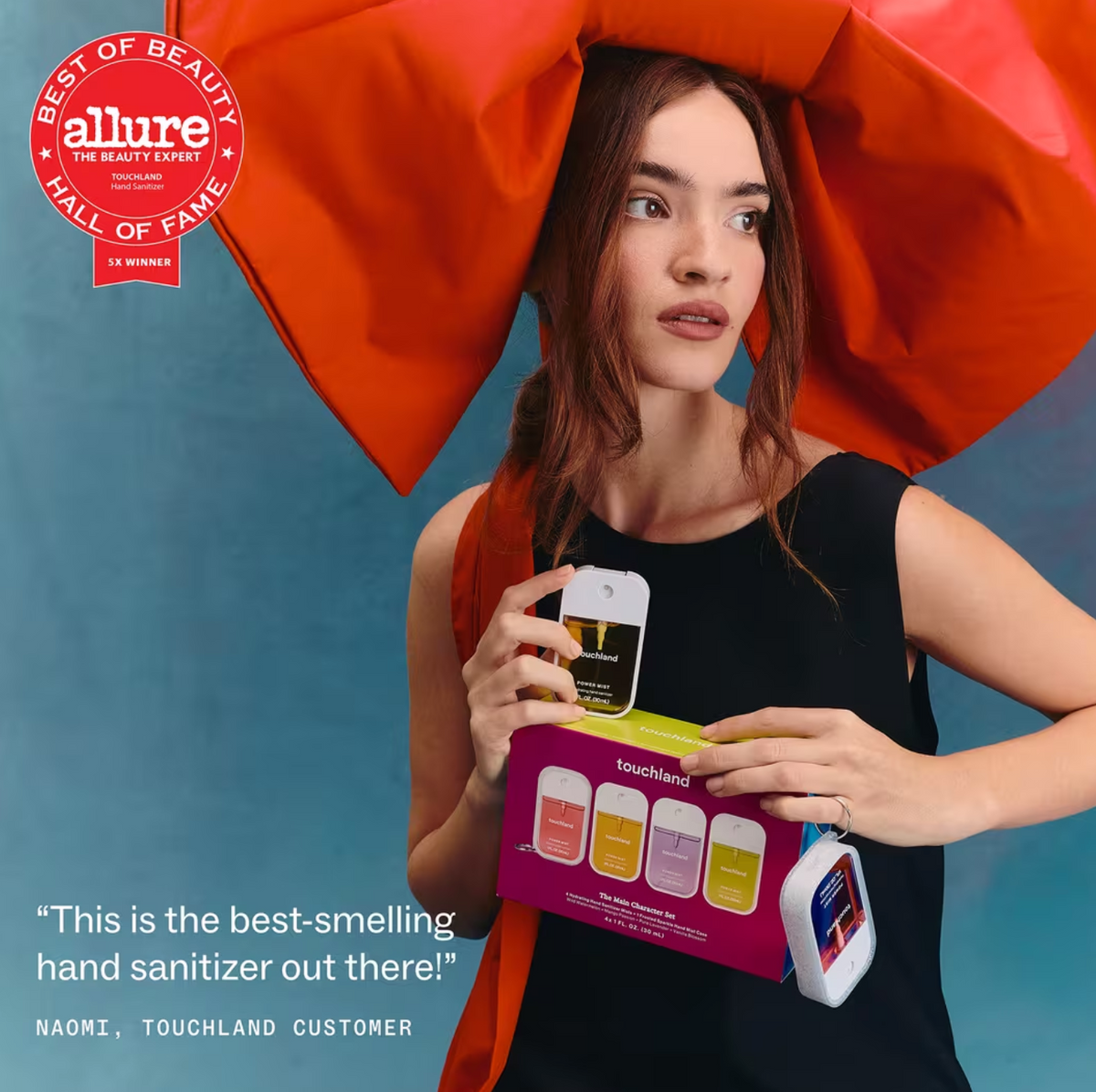 Special Edition Main Character Hand Sanitizer 4-Pack + Case