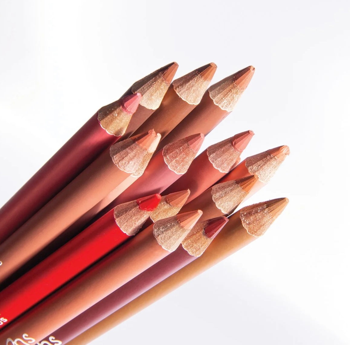 PR - WOODEN LIP PENCIL SET LÁPIZ