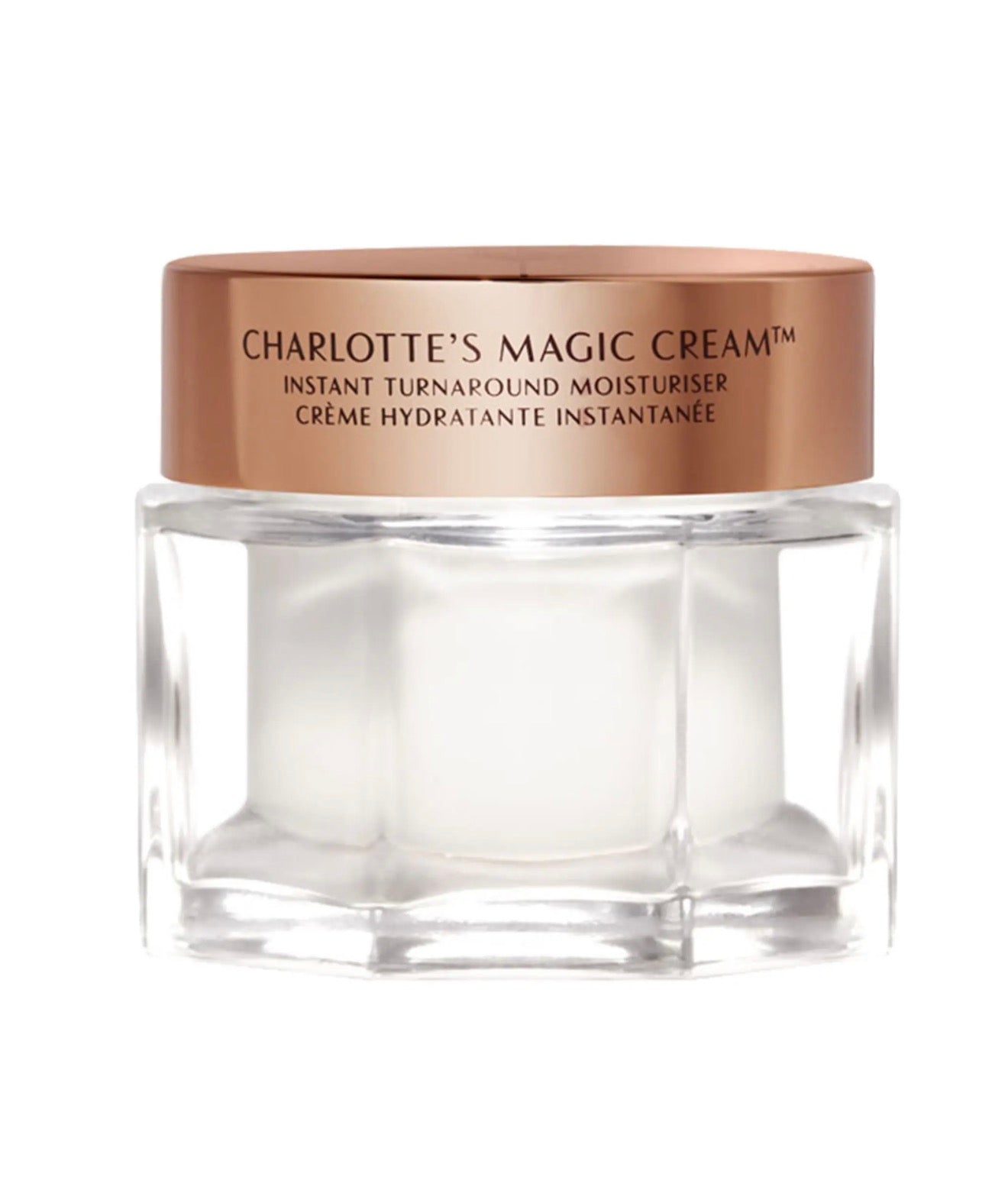 Charlotte Tilbury 
Magic Cream Anti-Aging Moisturizer with Hyaluronic Acid 50ML