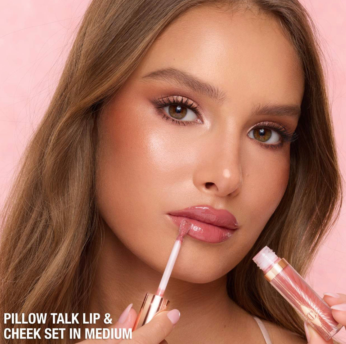 Charlotte Tilbury 
Conjunto de secretos icónicos de labios y mejillas de Pillow Talk set Charlotte