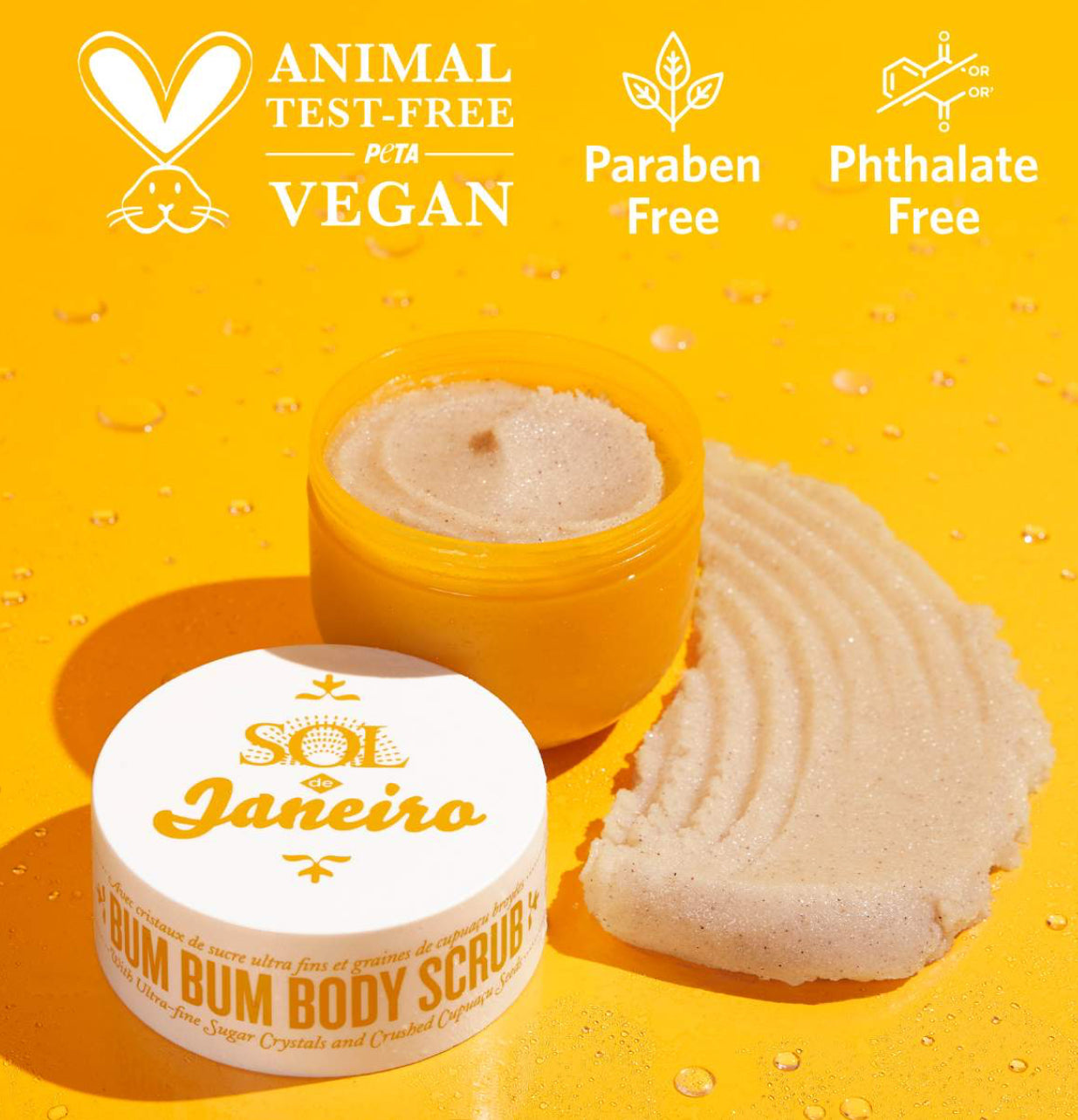 Sol de Janeiro 
Bum Bum Body Scrub exfoliante cuerpo 220 g