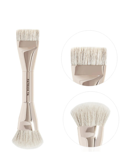 PATRICK TA 
Dual Ended Foundation Brush