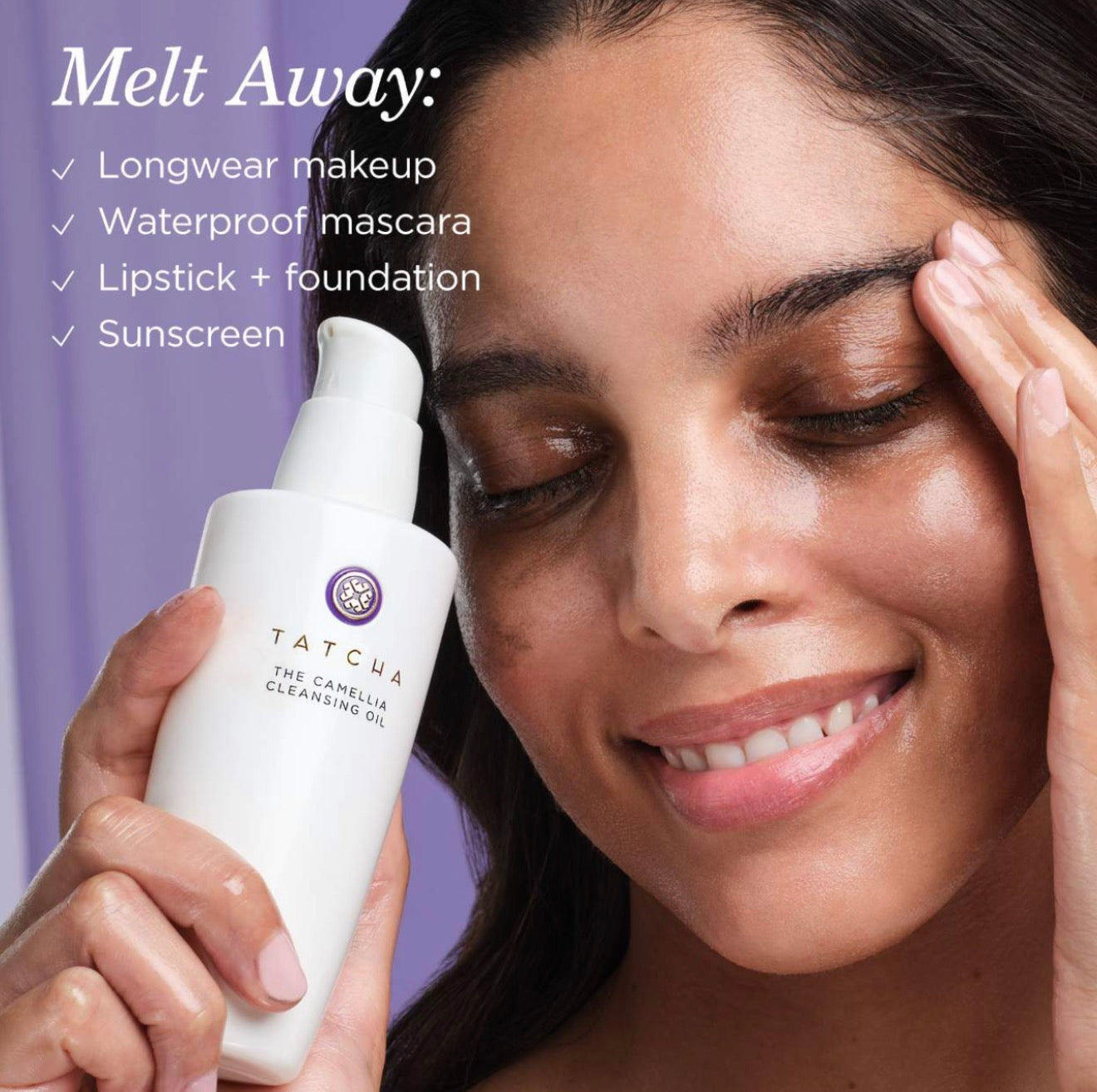 Tatcha 
The Camellia Oil 2-in-1 Makeup Remover & Cleanser