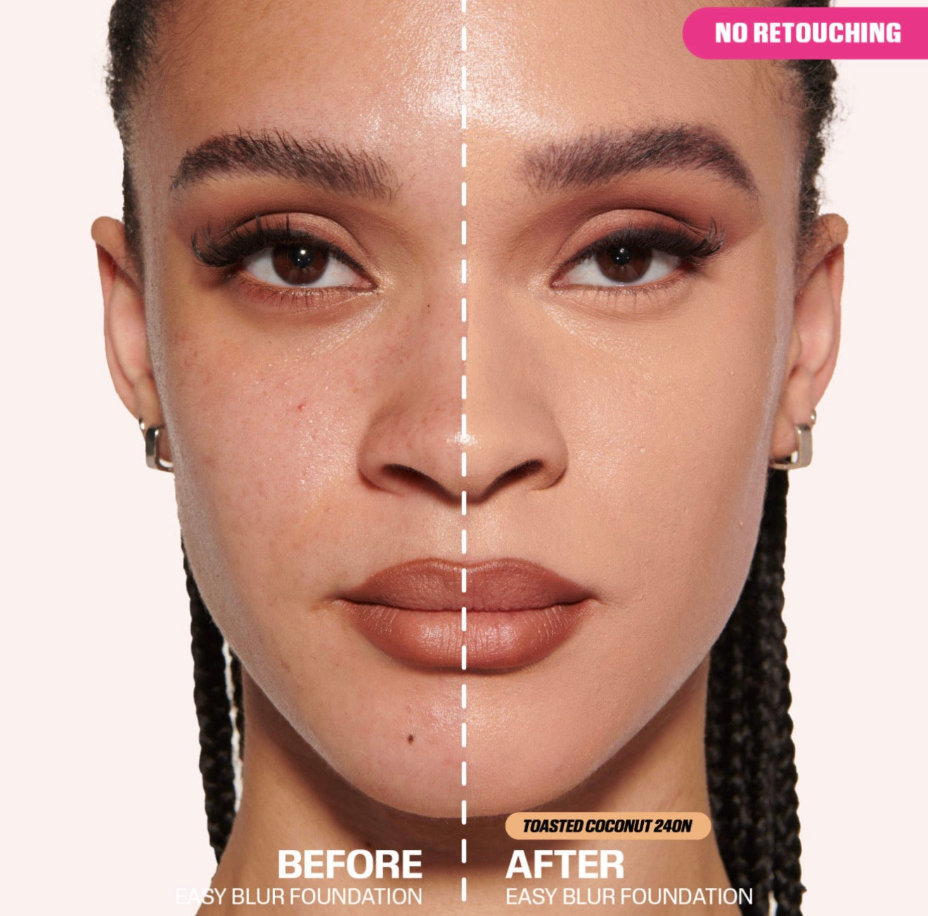 HUDA BEAUTY 
Easy Blur Natural Airbrush Foundation with Niacinamide