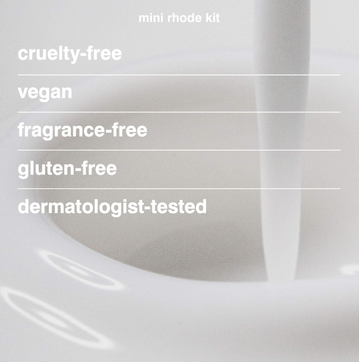 rhode 
Mini Rhode Kit Glazed Skincare Essentials