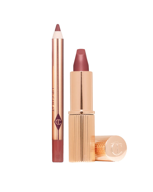 Charlotte Tilbury 
Mini Pillow Talk Lipstick & Liner Set