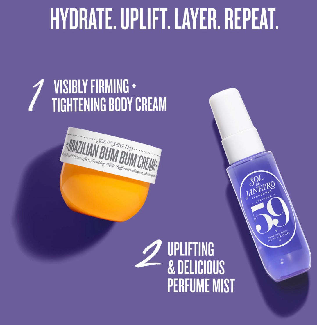 Sol de Janeiro 
Double Date Mini Discovery Duo Sampler Set