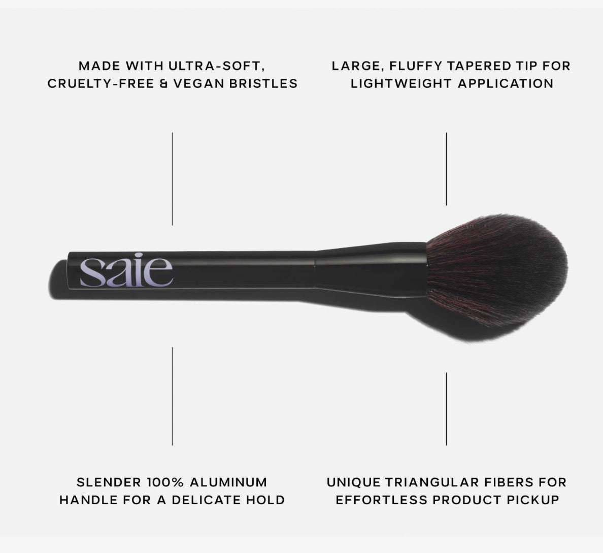 Saie 
The All-Over Powder Brush
