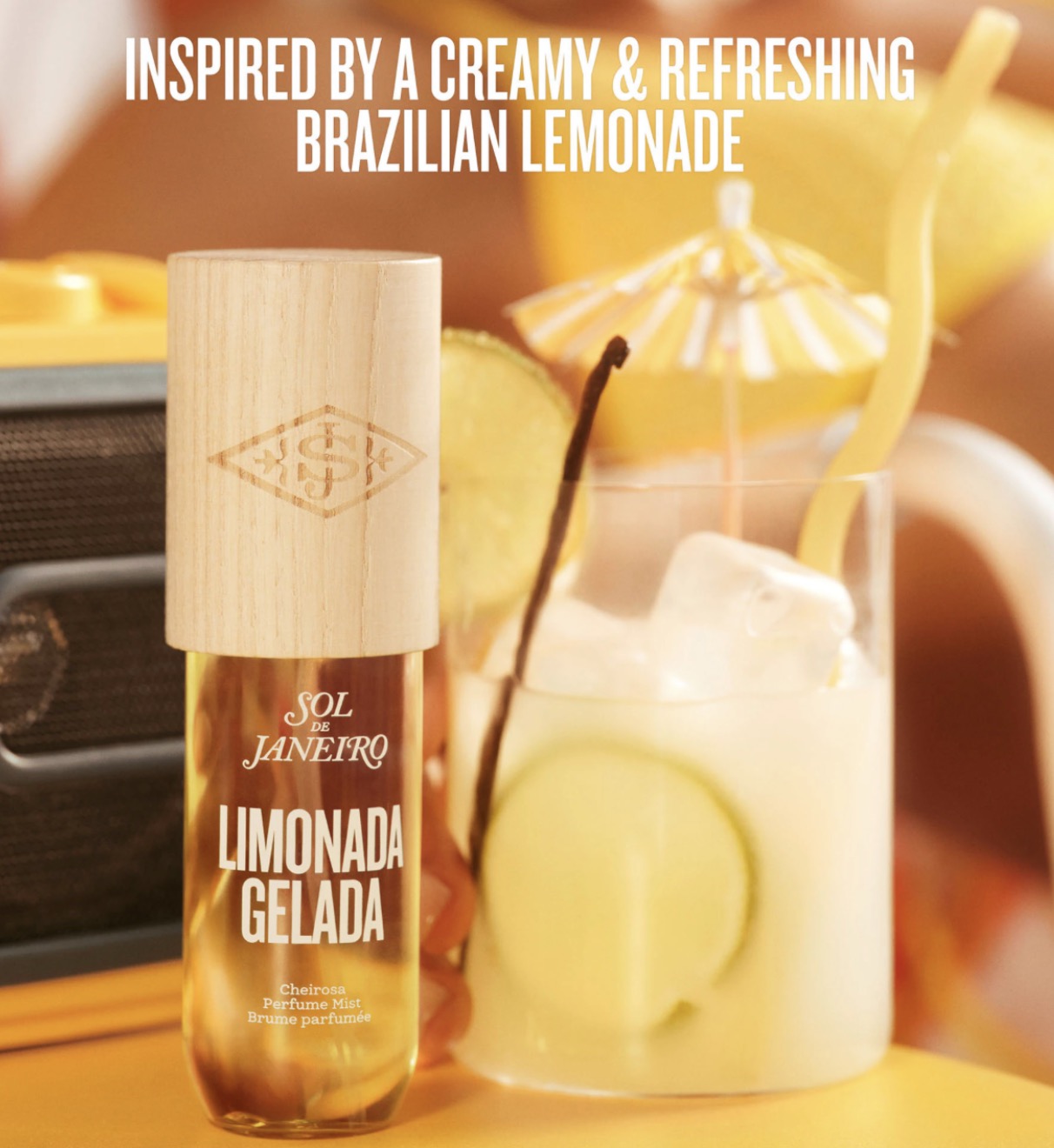 Sol de Janeiro 
Limonada Gelada Creamy & Refreshing Body Mist