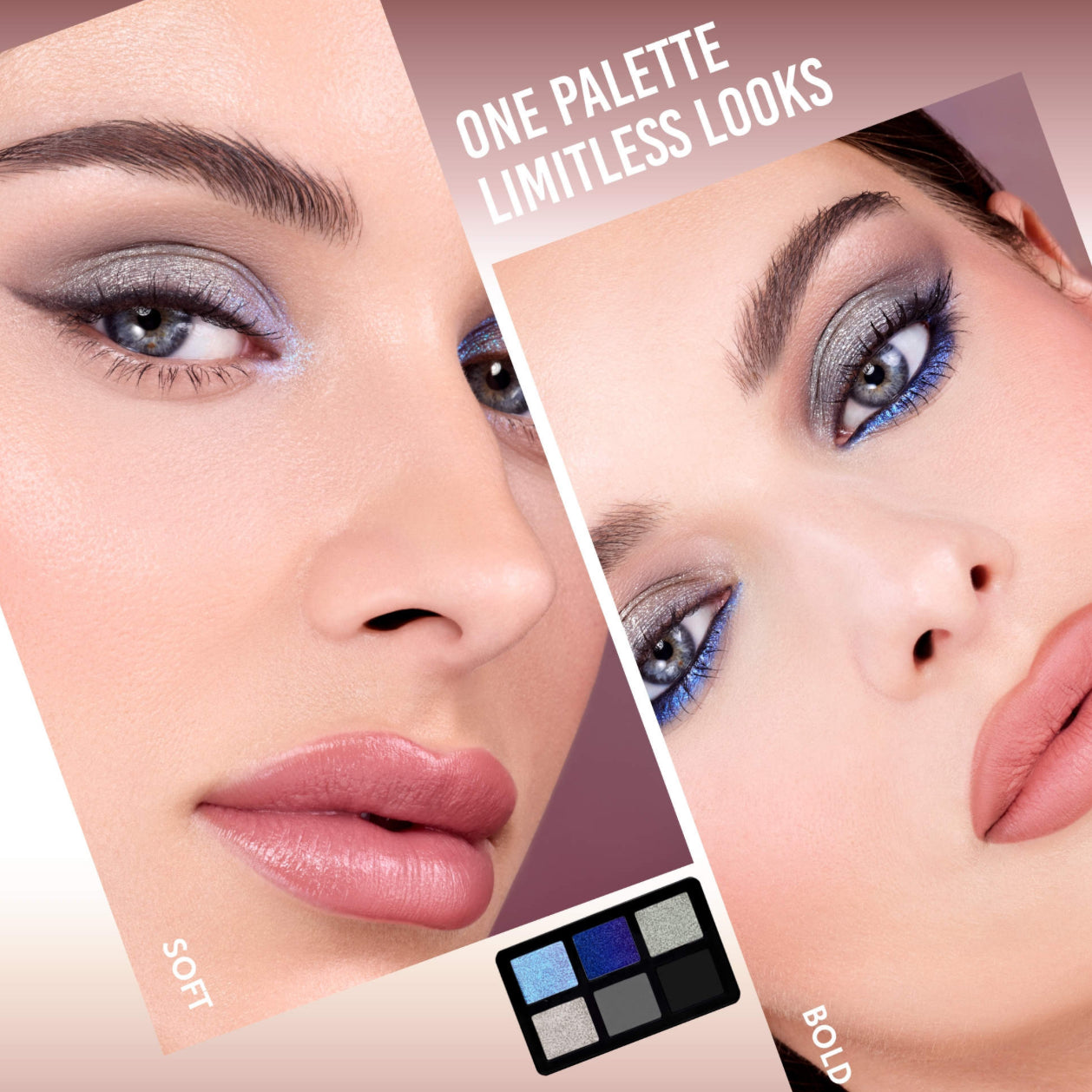 Belleza de Danessa Myricks 
LIGHTWORK VII The Freedom Makeup Palette: Paleta magnética, personalizable y apilable con pigmentos iluminadores para ojos, cara y labios