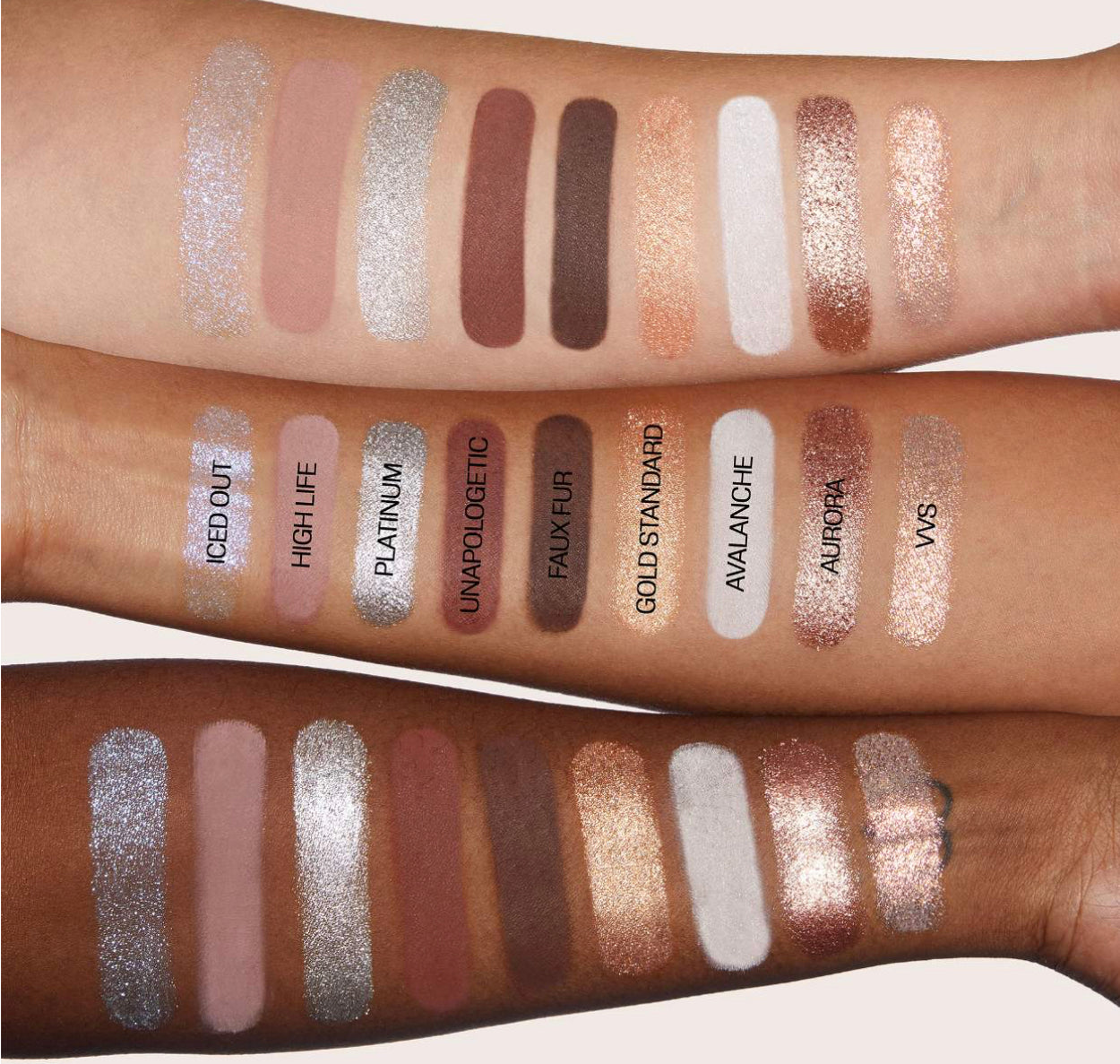 HUDA BEAUTY
Icy Nude Eyeshadow Palette