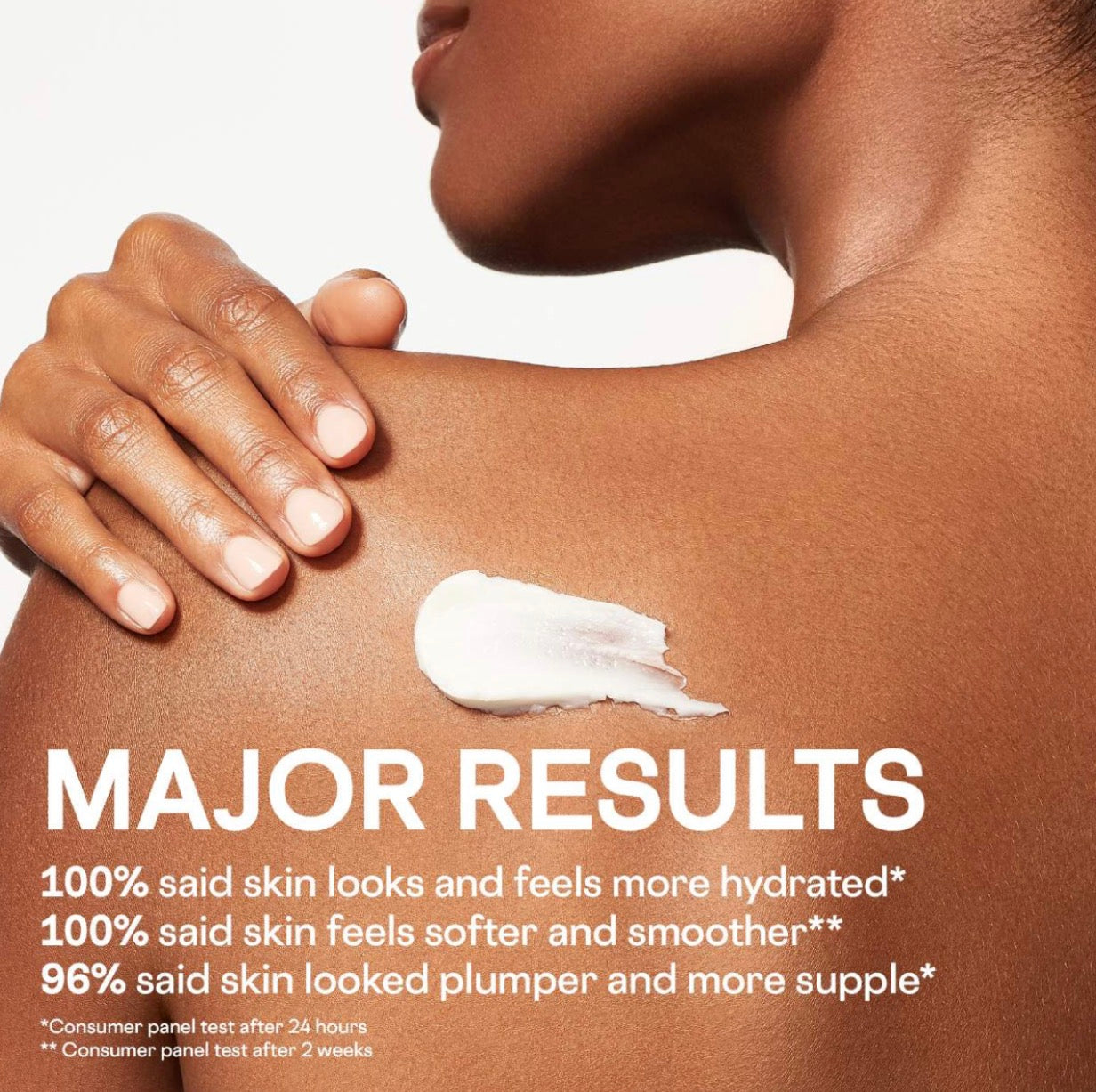 PATRICK TA 
Major Glow High Shine Skin Perfecting Body Crème