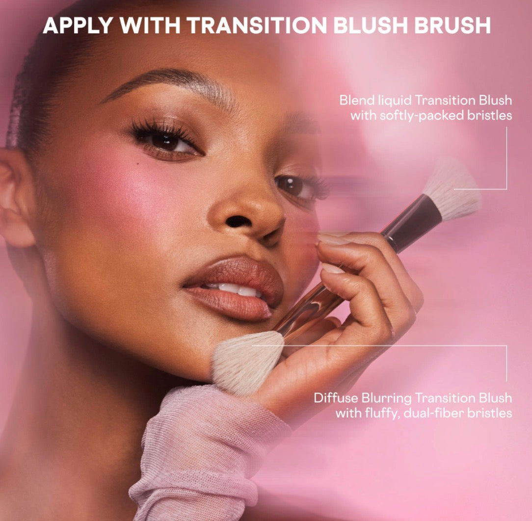 PATRICK TA 
Dual Ended Transition Blush Brush