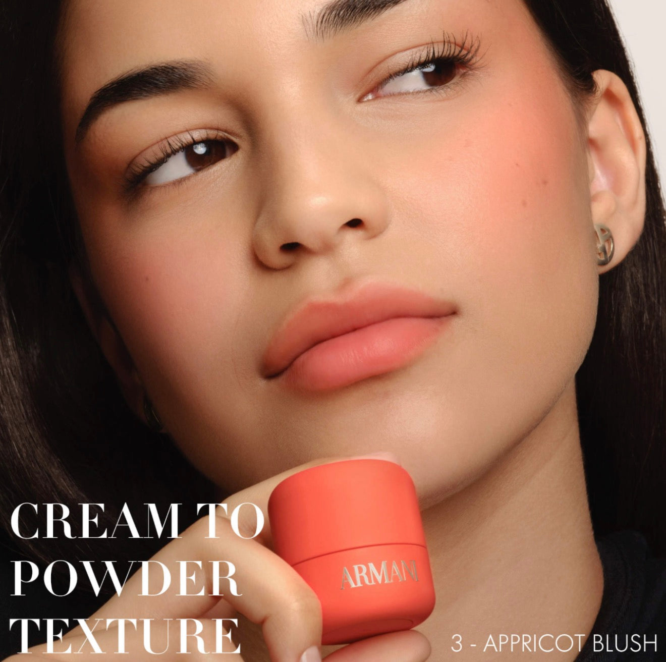 Armani Beauty 
Dolci Blush Smoothing Cream-to-Powder Soft-Matte Balm