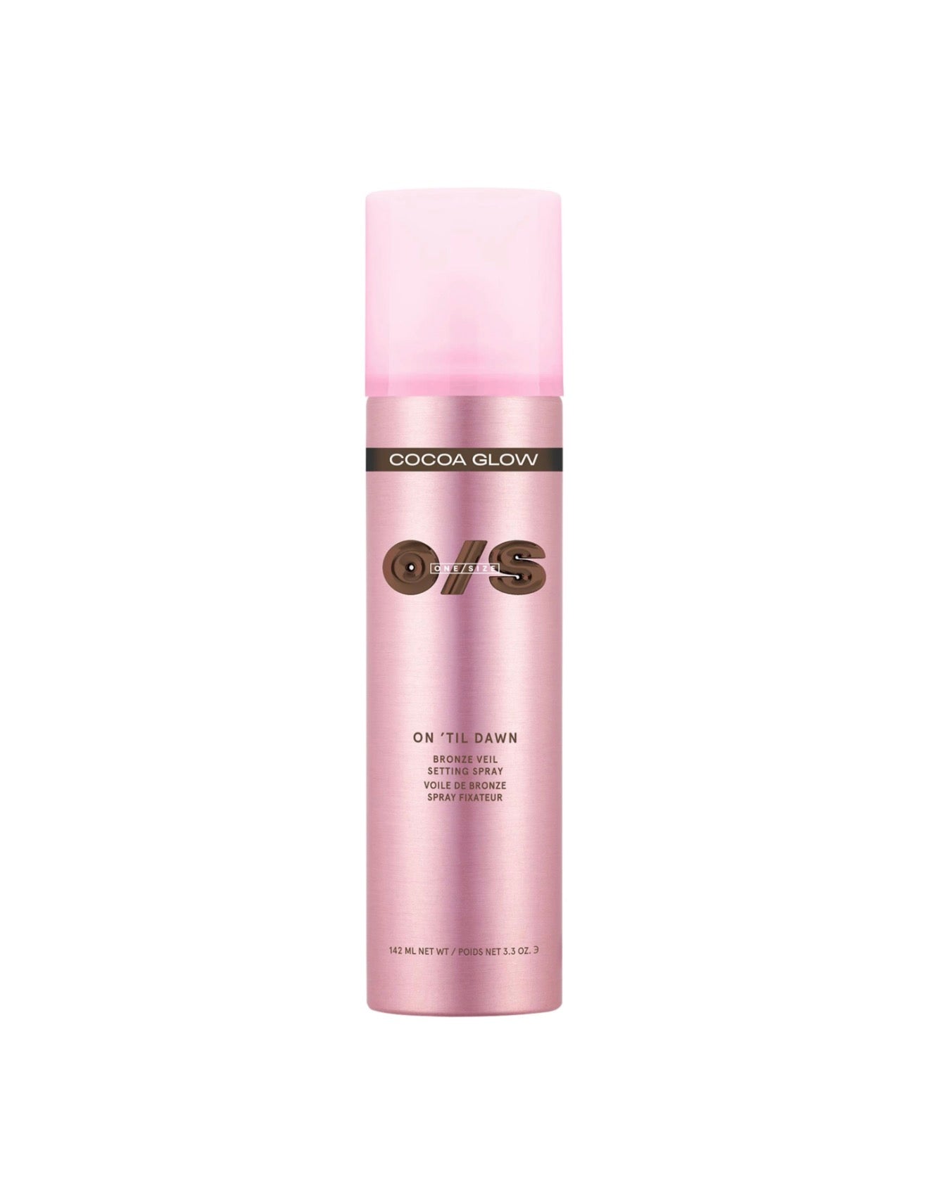 ONE/SIZE by Patrick Starrr 
On 'Til Dawn Bronze Veil Waterproof Setting Spray