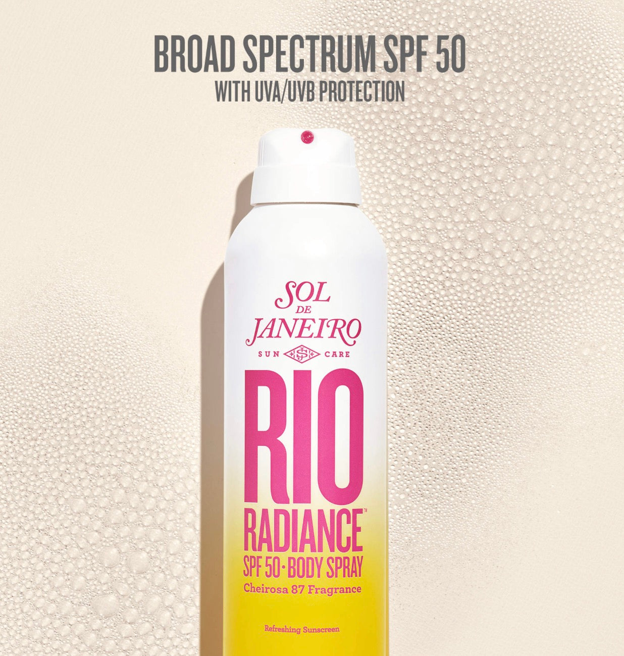 Sol de Janeiro 
Rio Radiance™ SPF 50 Body Spray Sunscreen with Niacinamide 200ML