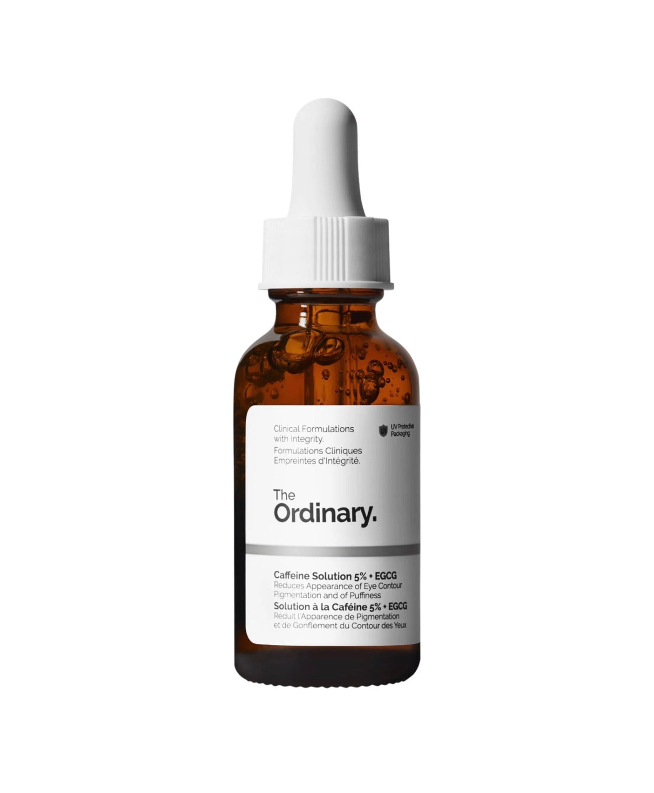 The Ordinary 
Caffeine Solution 5% + EGCG Depuffing Eye Serum for Dark Circles