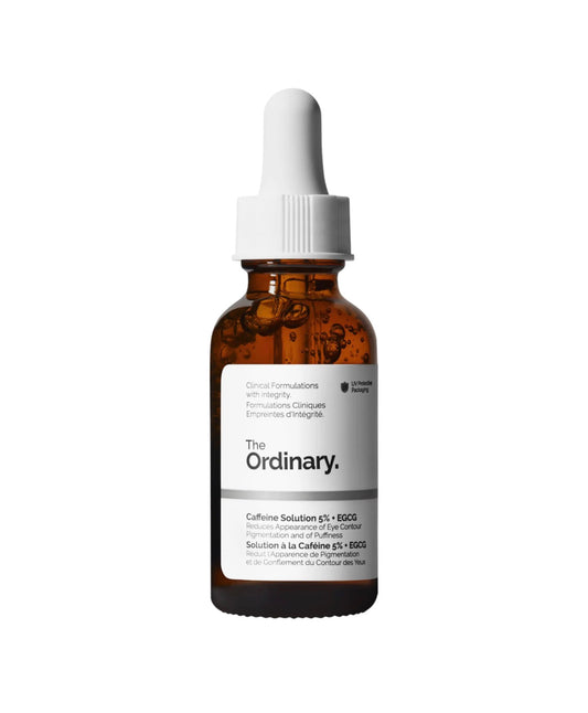 The Ordinary 
Caffeine Solution 5% + EGCG Depuffing Eye Serum for Dark Circles