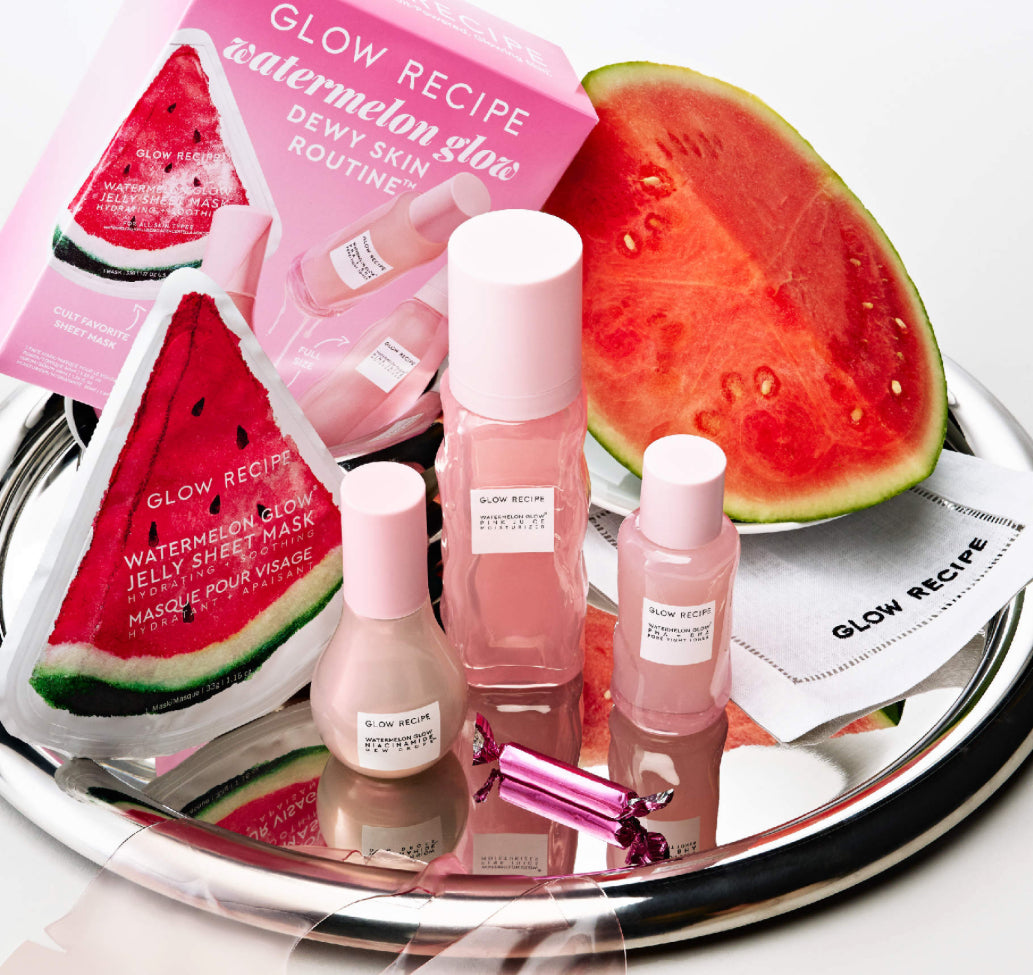 Glow Recipe 
Watermelon Glow Dewy Skin Routine Gift Set