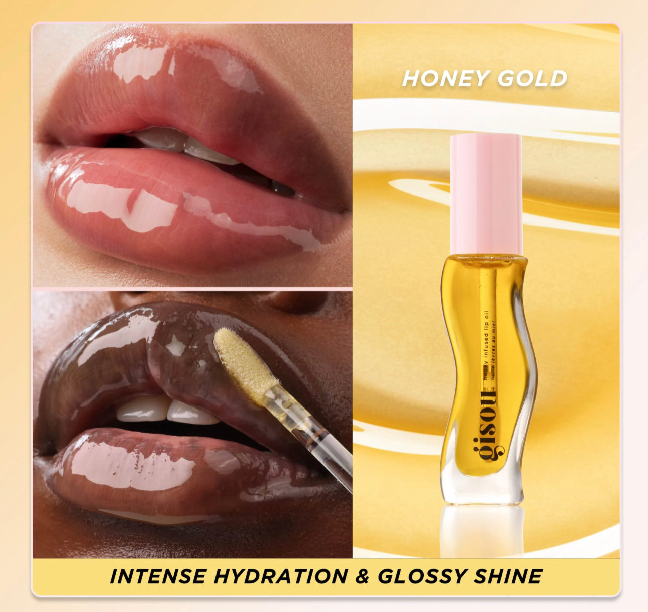 Gisou Honey Infused Hydrating Lip Oil