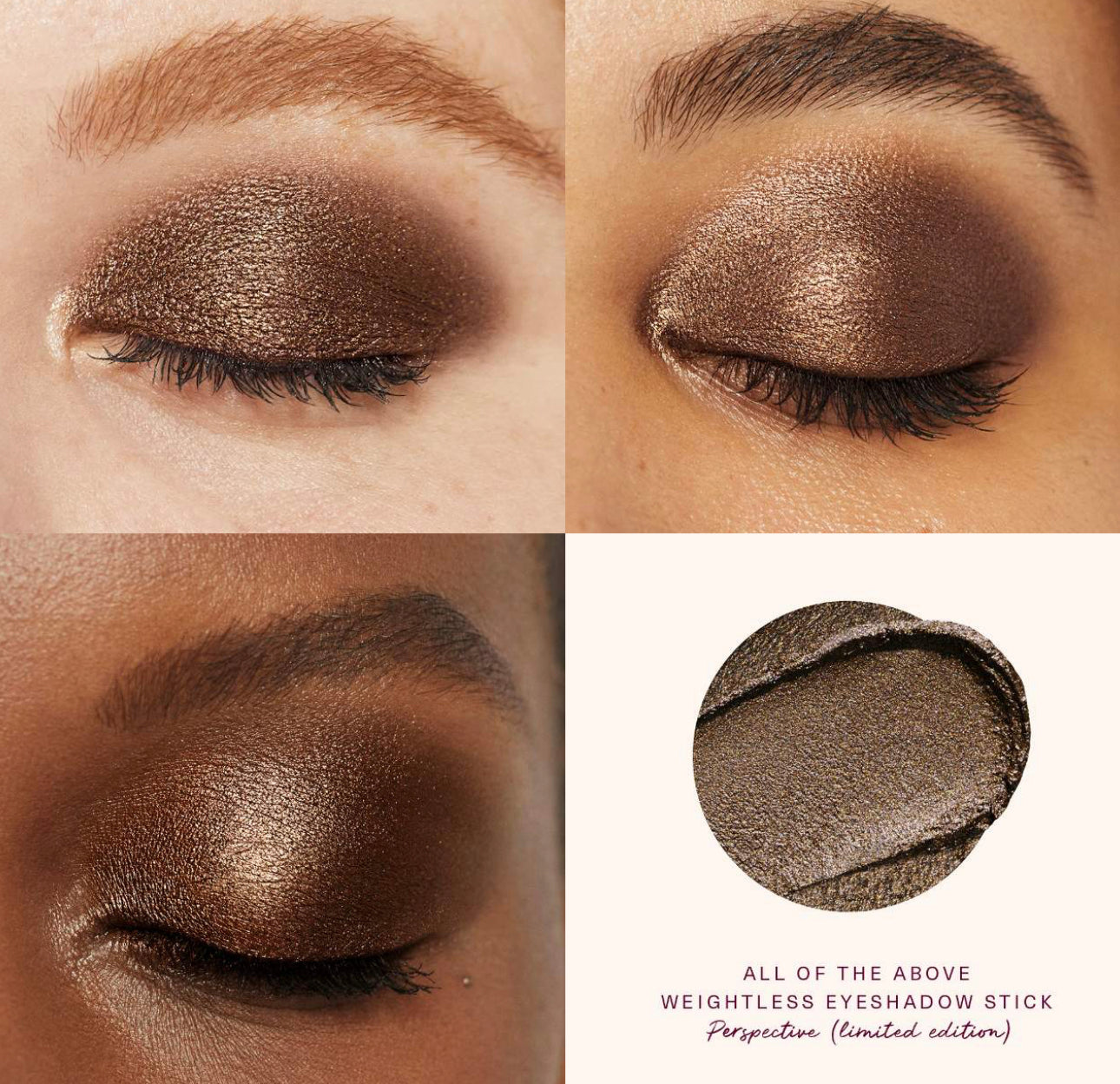 Rare Beauty by Selena Gomez
Selena's Essential Eye Duo Eyeshadow Stick & Mascara Set de mascara y sombra en barra