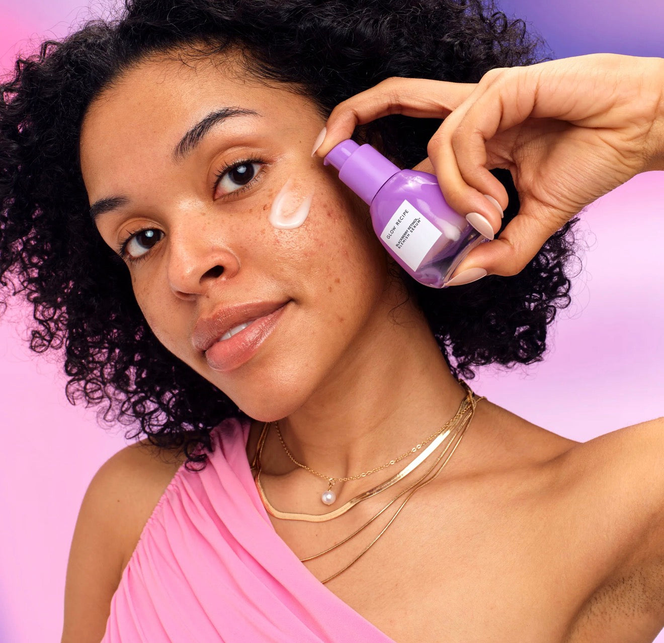 BlackBerry Retinol Blemish Serum Glow Recipe