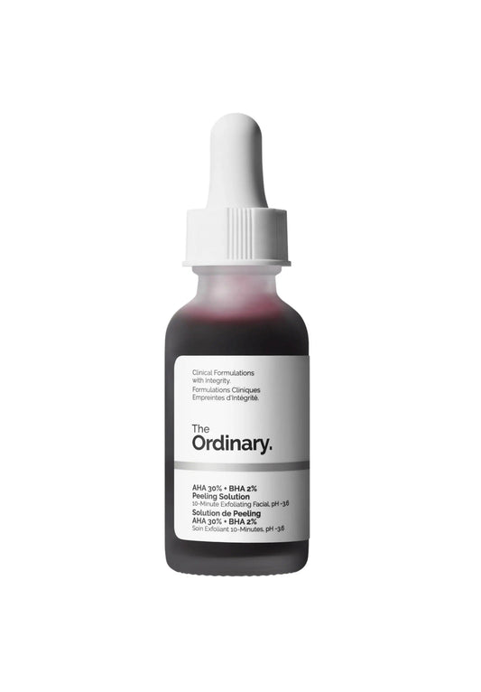 The Ordinary 
AHA 30% + BHA 2% High-Strength Peeling Solution for Brightening