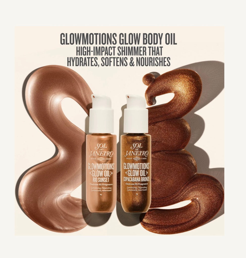 Glowmotions Body Oil Glow Anywhere Set