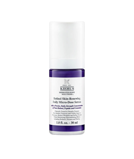 Kiehl's Since 1851 
Micro-Dose Anti-Aging Retinol Serum with Ceramides & Peptide 30 ML