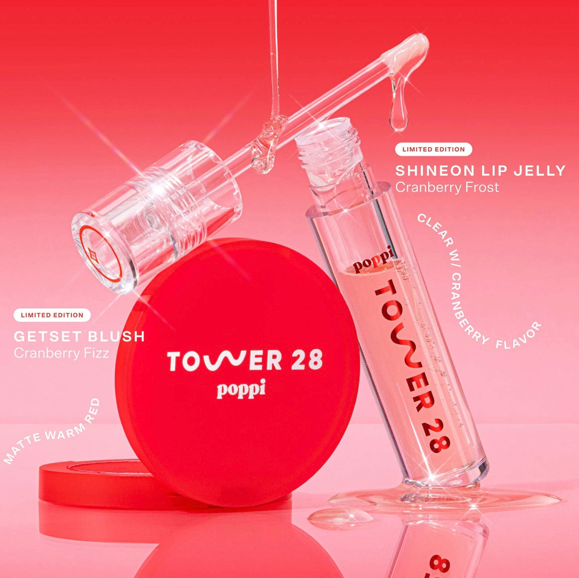 Tower 28 Beauty 
Tower 28 x poppi Fizz + Frost Holiday Duo
