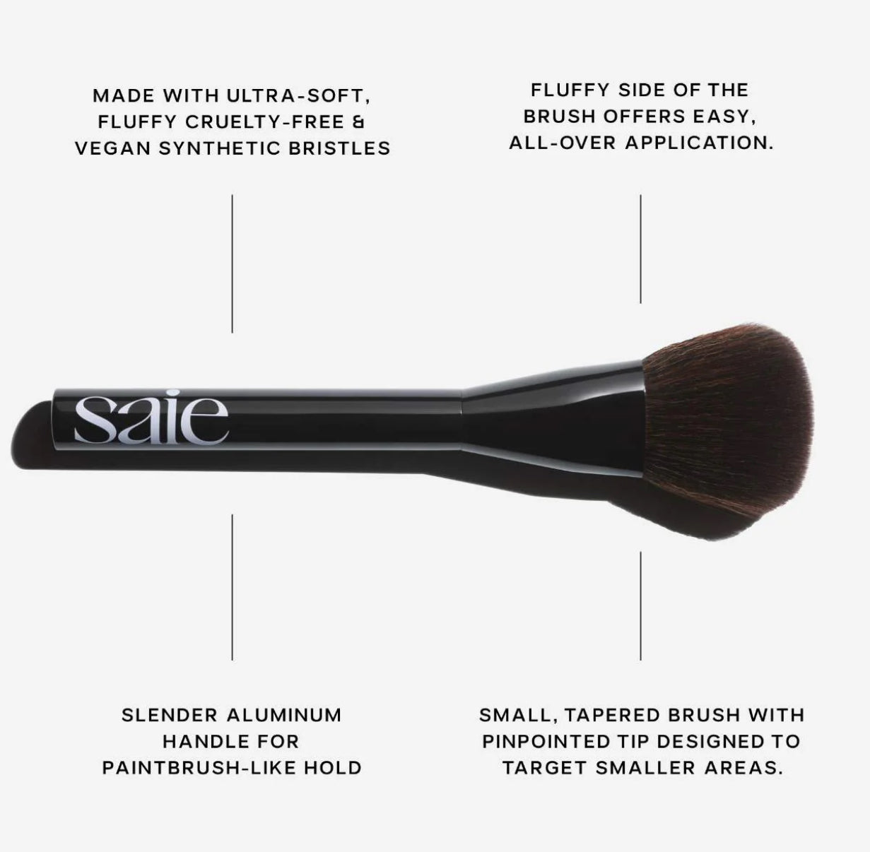 Saie 
The Powder Blush Brush