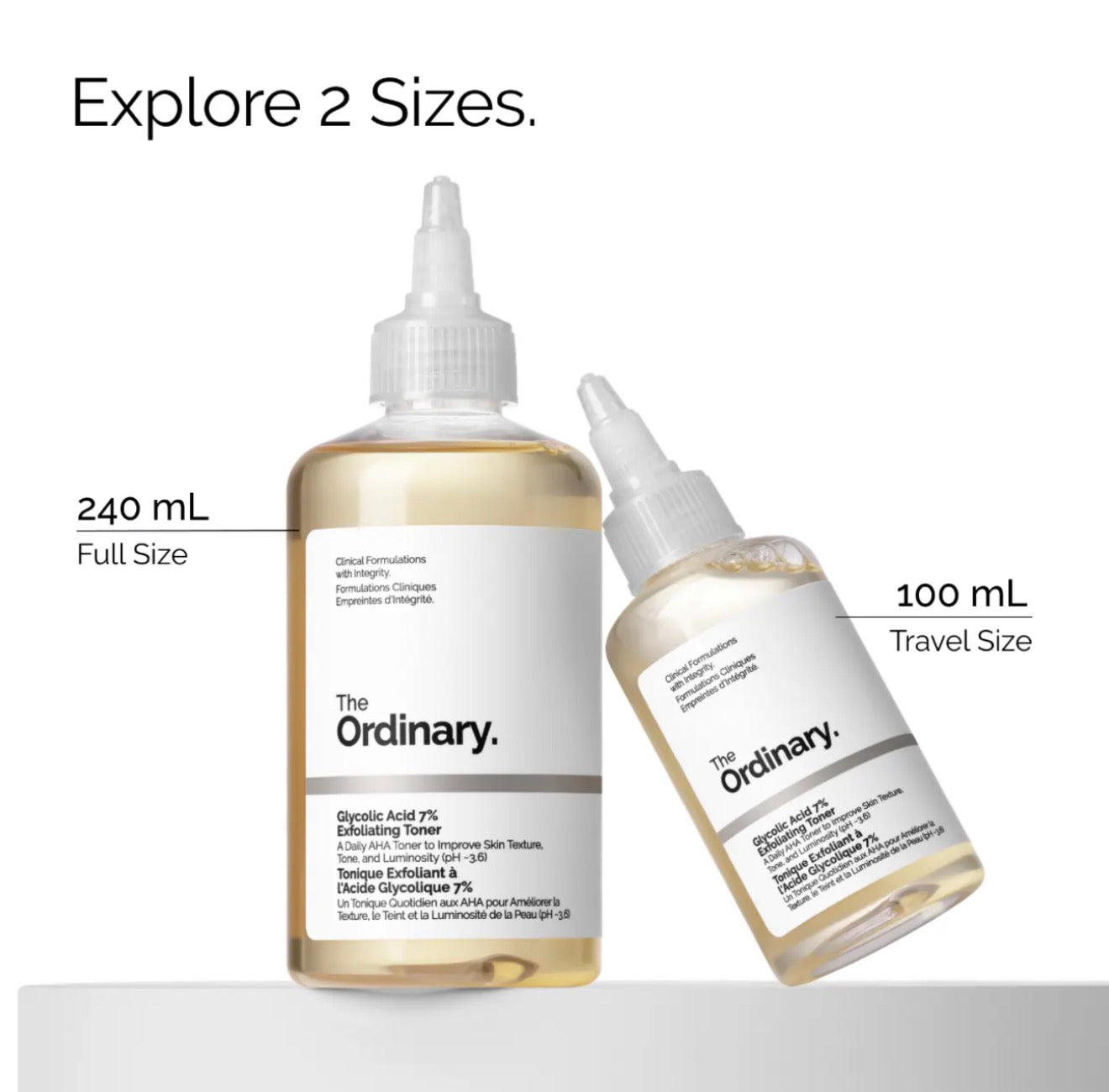 The Ordinary 
Glycolic Acid 7% Exfoliating and Brightening Daily Toner