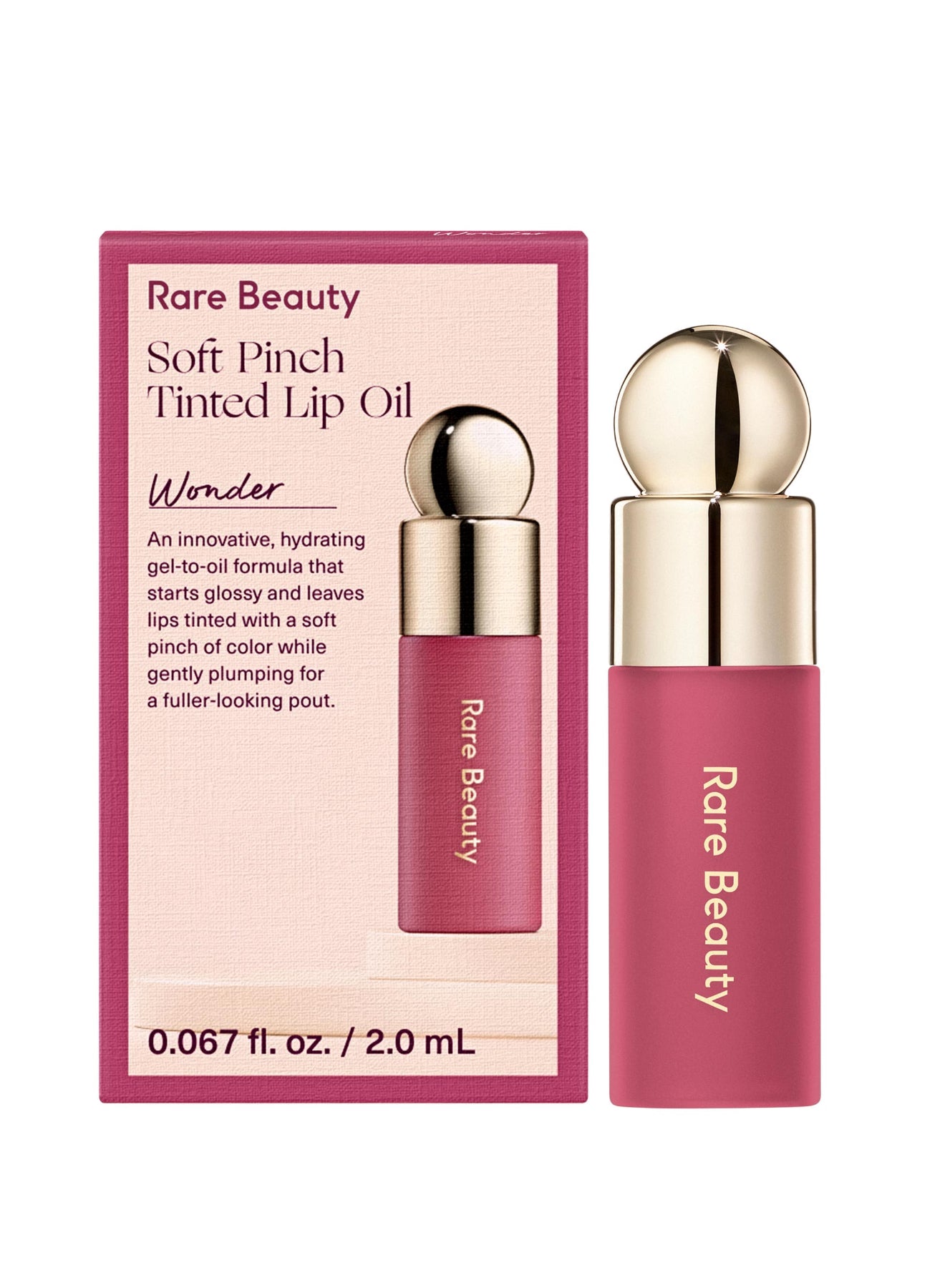 Rare Beauty by Selena Gomez 
Mini Soft Pinch Tinted Lip Oil