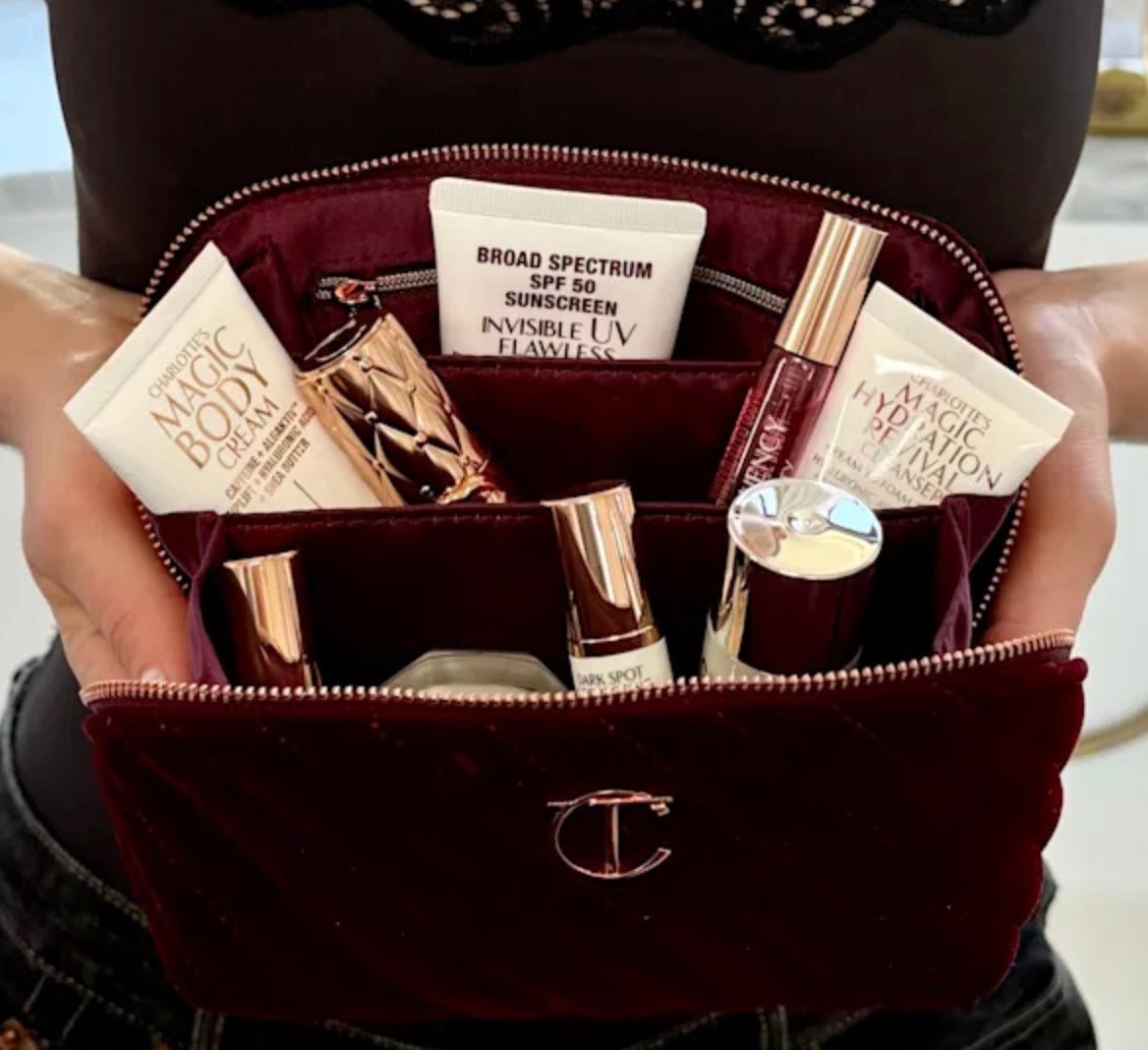 Bolsa de maquillaje de sueños Charlotte Tilbury Medium