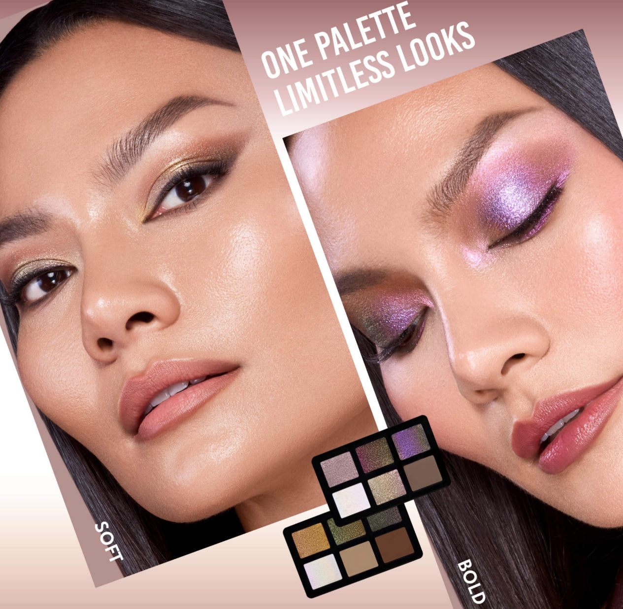 Belleza de Danessa Myricks 
LIGHTWORK VII The Freedom Makeup Palette: Paleta magnética, personalizable y apilable con pigmentos iluminadores para ojos, cara y labios