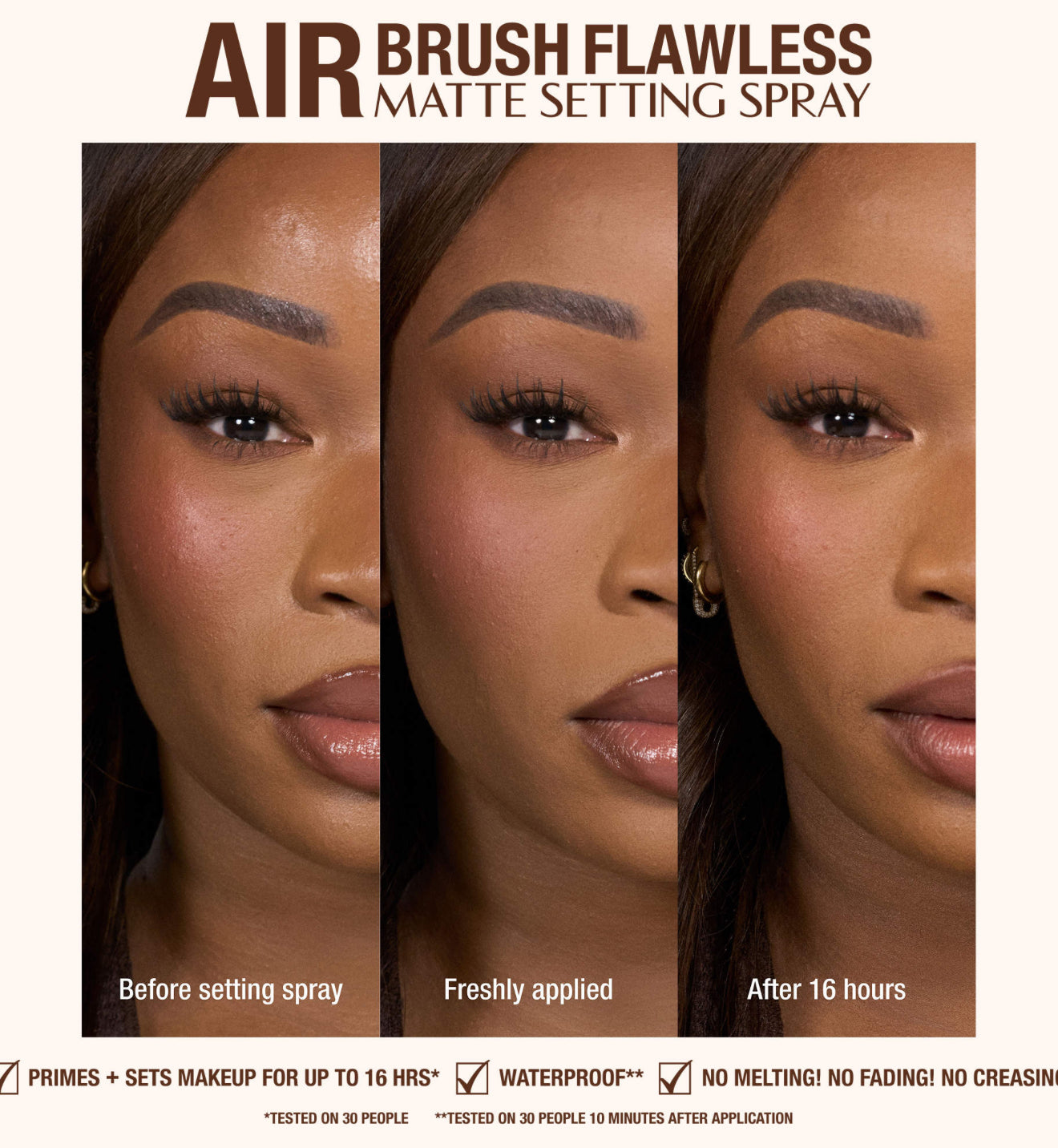 Charlotte Tilbury 
Airbrush Flawless Matte Blurring & Waterproof Setting Spray