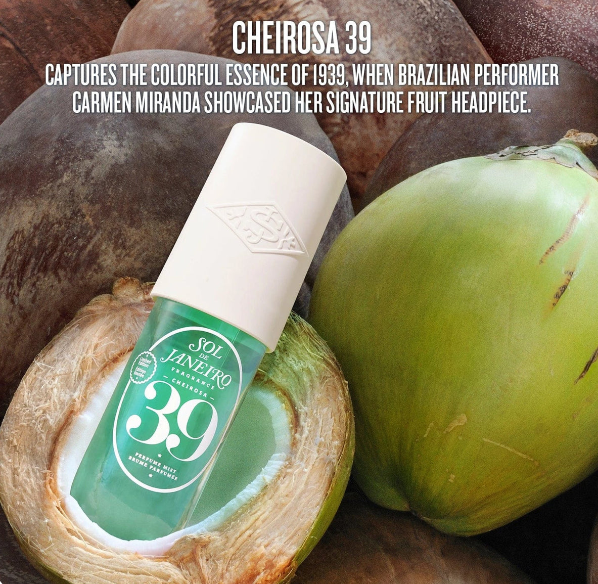 Cheirosa 39 perfume mist Sol de Janeiro edición limitada 90ML