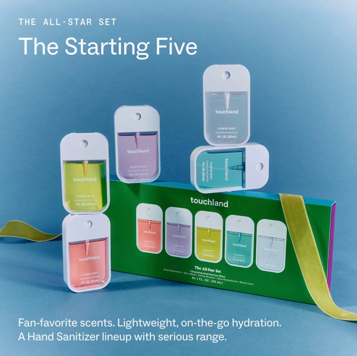 Touchland 
The All-Star Power Mist Hand Sanitizer Gift Set