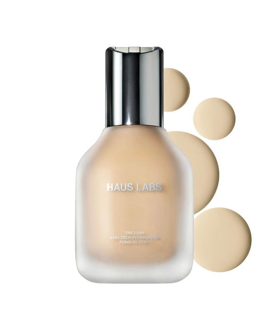 Haus Labs Base de cobertura media Triclone Skin Tech con árnica fermentada